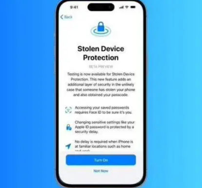 宿州苹果授权维修店分享被盗设备保护功能开启方法 