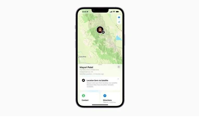 宿州苹果14维修分享iPhone14系列中 FindMy功能通过卫星分享位置方法教程 