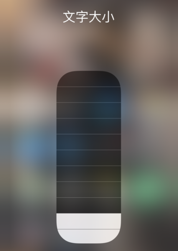宿州苹果手机维修分享小技巧：在 iPhone 控制中心快速调节字体大小 